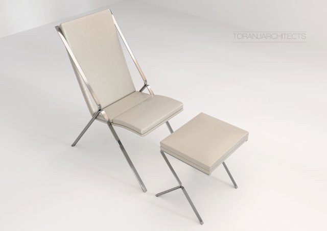 nieros chair 3D Model .c4d .max .obj .3ds .fbx .stl .blend 