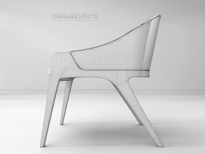 calias chair 3D-Modell