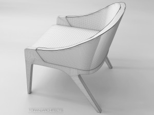 calias chair 3D-Modell