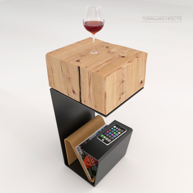 the line side table 3D Model .c4d .max .obj .3ds .fbx .stl .blend 