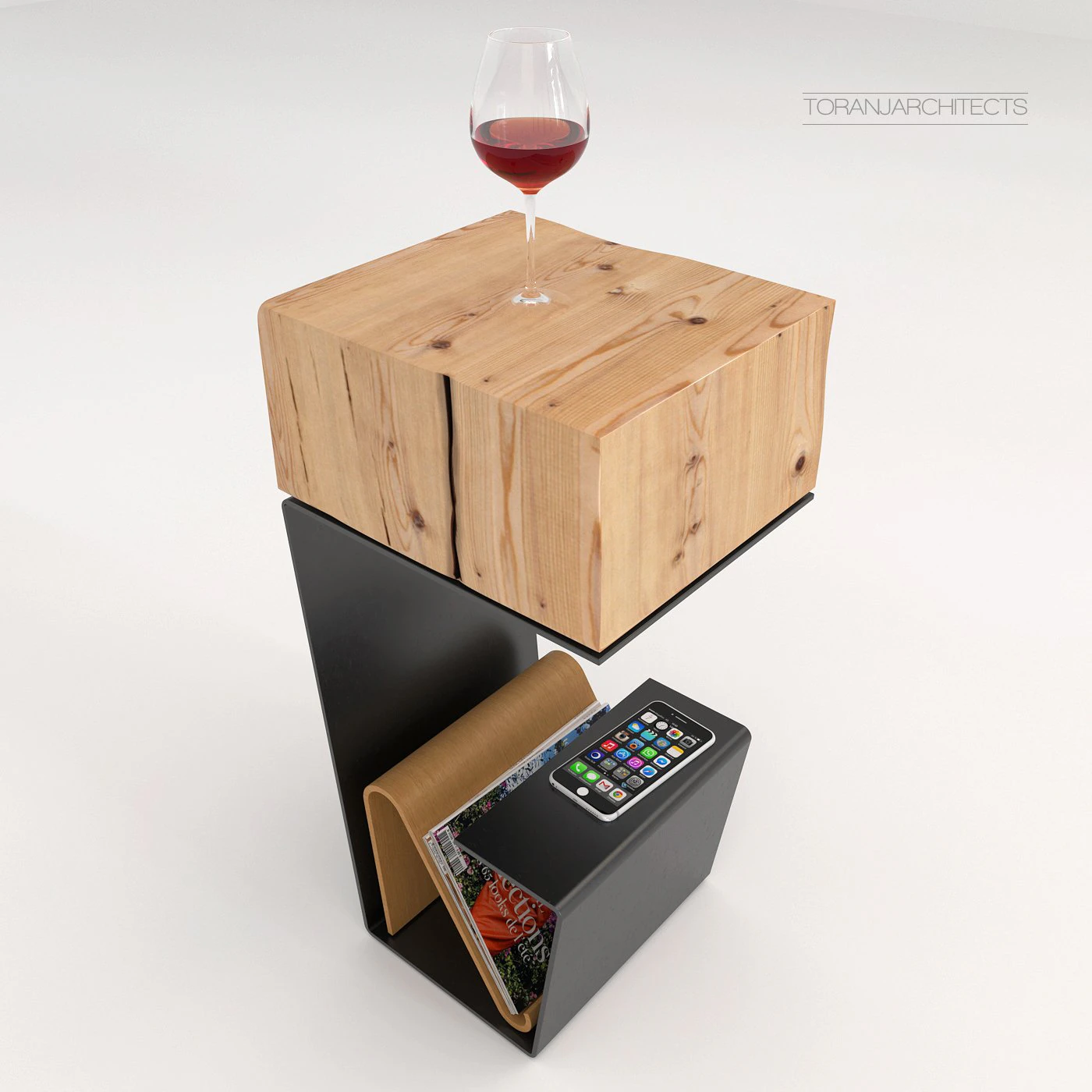 the line side table 3D Model .c4d .max .obj .3ds .fbx .stl .blend 