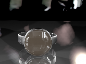 jeweller ring royl-topaz Modelo 3D