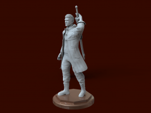 devil may cry character nero 3d print model Model Cetak 3D