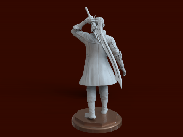 Devil May Cry Character Nero 3d Print Model 3D Принт Модель In.