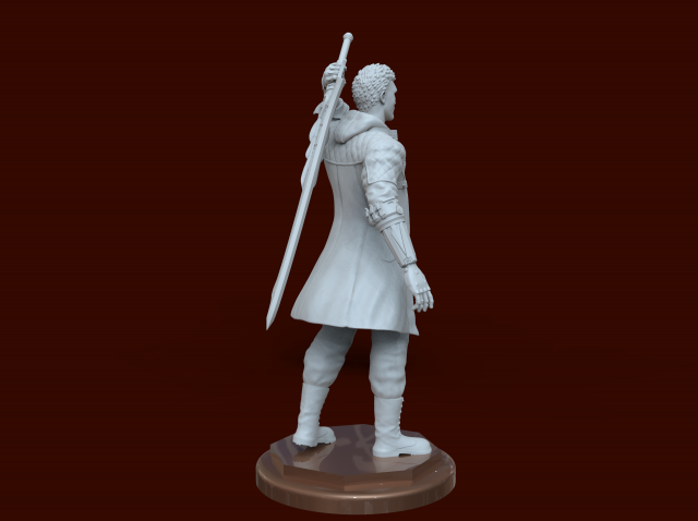 Devil May Cry Character Nero 3d Print Model 3D Принт Модель In.