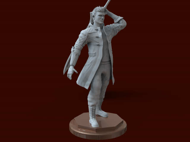 Devil May Cry Character Nero 3d Print Model 3D Принт Модель In.