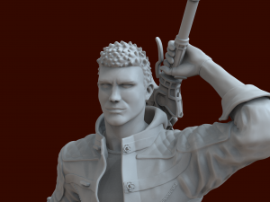 devil may cry character nero 3d print model Model Cetak 3D