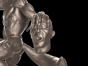 werewolf 3d print model 3D-Druckmodell