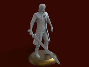 il diavolo può piangere personaggio dante modello di stampa 3d Modello di stampa 3D