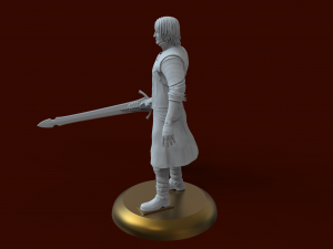 devil may cry character dante 3d print model 3D 打印模型