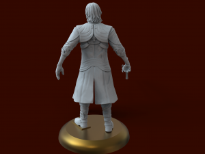 devil may cry character dante 3d print model 3D 打印模型