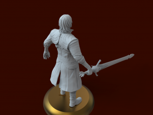 devil may cry character dante 3d print model 3D 打印模型
