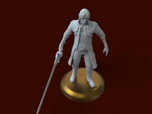 devil may cry character dante 3d print model 3D Print Model