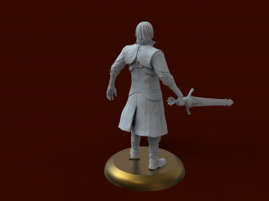 devil may cry character dante 3d print model 3D 打印模型