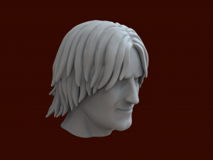 devil may cry character dante 3d print model 3D 打印模型