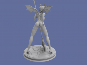 succubus 3D 프린트 모델