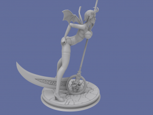 succubus 3D 프린트 모델