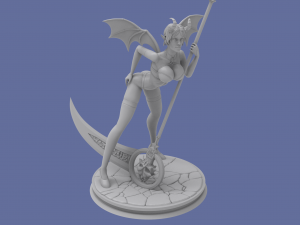 succubus 3D 프린트 모델