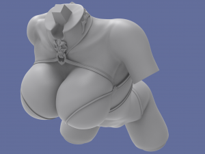 succubus 3D 프린트 모델