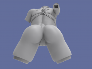 succubus 3D 프린트 모델