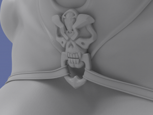 succubus 3D 프린트 모델
