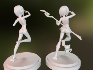 megumin figure 3d print model 3D Print Model