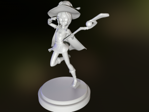 megumin figure 3d print model 3D Print Model