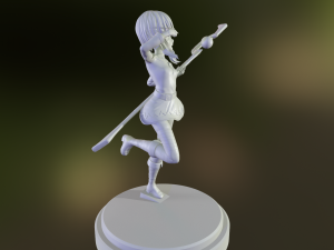 megumin figure 3d print model 3D Print Model