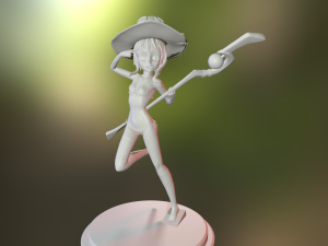 megumin figure 3d print model 3D Print Model