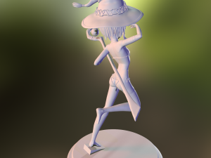 megumin figure 3d print model 3D Print Model