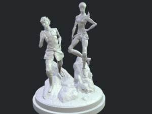 jojo gold wind 3D-printmodel