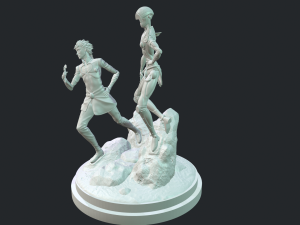 jojo gold wind 3D Print Model