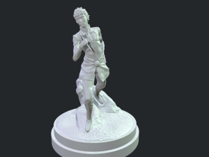 jojo gold wind 3D Print Model