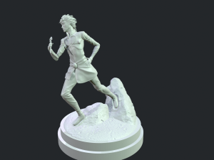 jojo gold wind 3D Print Model