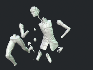 jojo gold wind 3D Print Model