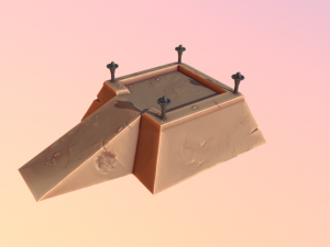sand building 3D Model