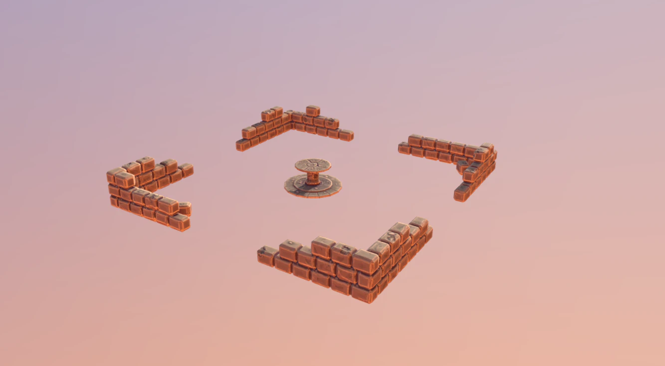 sand building 2 3D Model .c4d .max .obj .3ds .fbx .stl .blend 