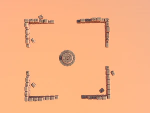 sand building 2 3D Model