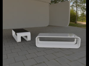 bench Model 3D