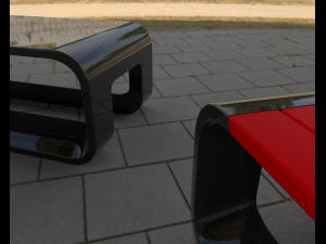 bench Model 3D
