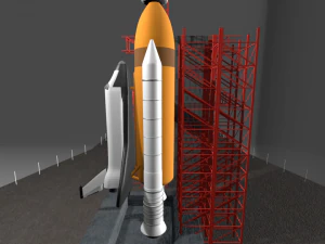 space shuttle 3D Model