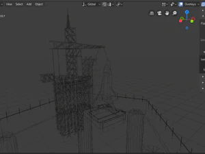space shuttle 3D Model