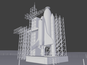space shuttle 3D Модель