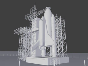 space shuttle 3D Model
