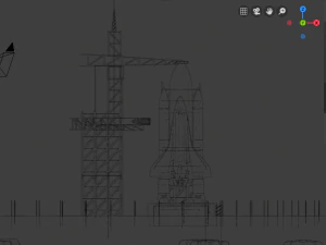 space shuttle 3D Model