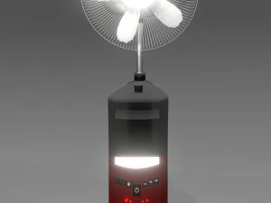 a standing fan 3D Model