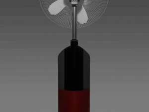 a standing fan 3D Model