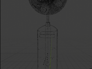 a standing fan 3D Модель