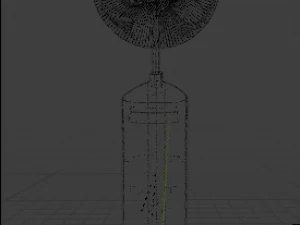 a standing fan 3D Model