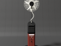 Electronic fan 3D-Modell